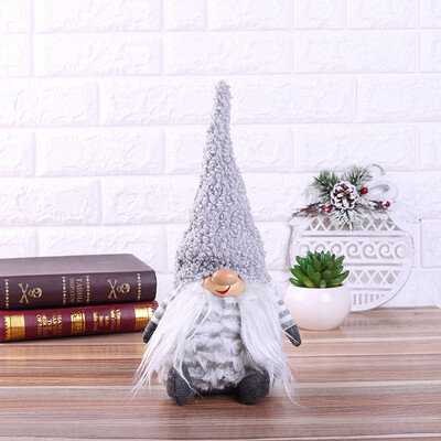 

Tailored Merry Christmas Xmas Doll Party Christmas Gift Dinner Party Tables Decor Gray