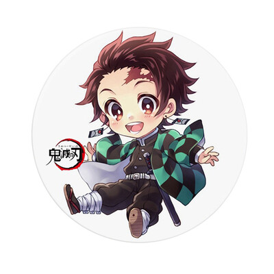 

Bowinr Demon Slayer Kimetsu No Yaiba Brooch Japanese Anime Brooches Pins For Clothes Bags Caps
