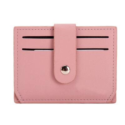 

Fashion Men Multi Slots Faux Leather Short Wallet Coin Purse Mini Card Holder