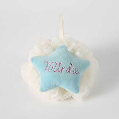 

Scrubber Sponge Flower Exfoliating Body Brush Puff Bath Shower Mesh Ball