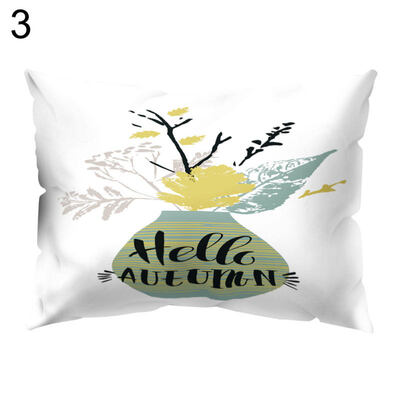 

Pillow Case Little Tree Pond Pattern Cushion Cover Home Office Car Decoration