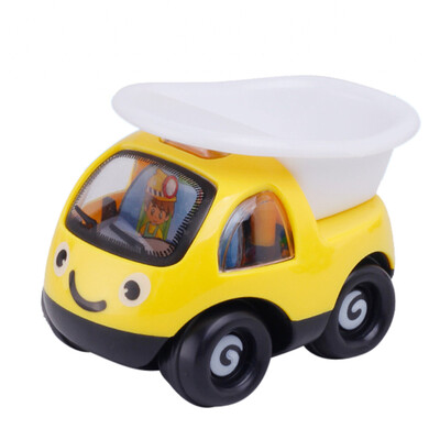 

YIWULA1PC Baby Cute Forward Movement Engineering Car Educational Toys Random Style