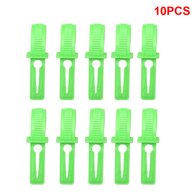 

Gobestart Windproof Scratch Hanger Hook Portable Clothes Non-slip Fixed Buckle 10 Pack