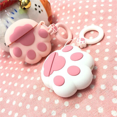 

Portable Cute Cartoon 3D Pink Monkey Clamshell-Type Silica Gel Earphone Sleeve For 12 Generation Rechargeable Airpods