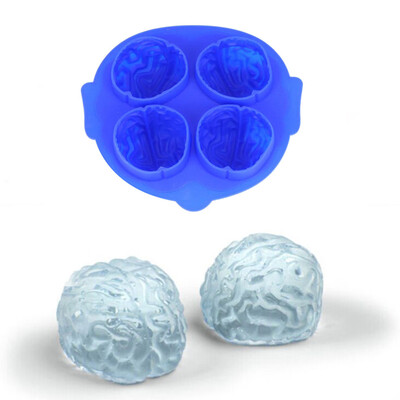 

Toponeto Brain Silicone Ice Cube 4 Even Silicone Cake Mold Ice Cream Ice Cream Mold
