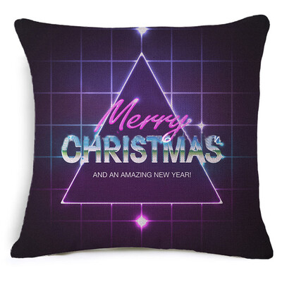 

Tailored Merry Christmas Decoration Festival Pillow Case Cushion Cover