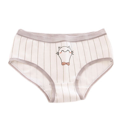 

Women Panties underpants Cotton Female Underwear Sexy Briefs Plus Size High Qualit Lingerie Striped Print Intimates