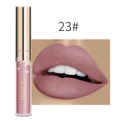 

Women Sexy Waterproof Matte Non-sticky Lip Gloss Glaze Liquid Lipstick Makeup
