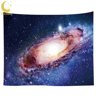 

OCHINE 150130cm Printed Home Tapestry Wall Hangings Mural Beach Towels Starry Sky Landscape Datura Shooting Props