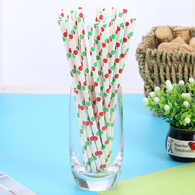 

Toponeto 25pcs Disposable Drinking Straws Home Bar Party Cocktail Drink Straw