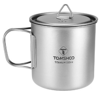 

Ultralight 650ml Titanium Cup