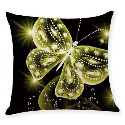 

〖Follure〗Home Decor Cushion Cover Dazzling Butterfly Throw Pillowcase Pillow Covers