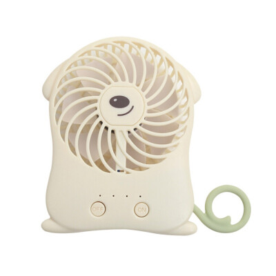 

Cute Animal Model USB Office Handheld Desktop Small Fan Portable With Battery For Girls For Summer Outdoor Activity Decoration