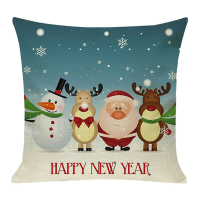 

〖Follure〗Christmas Tree comfortable Sofa Festival Pillow Case Cushion