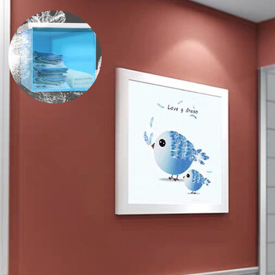 

〖Follure〗Mural Storage Cabinet Bathroom Toilet Folding Storage Bath Box