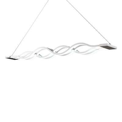 

Pendant Lights Waves Restaurant Droplight Nordic Contemporary Style