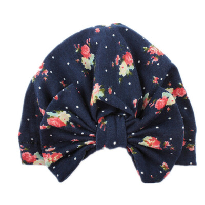 

Newborn Baby Sweet Hat Flower Bowknot Baby Cap Infant Girls Autumn Hats Soft Cotton Toddler Knit newborn baby photo