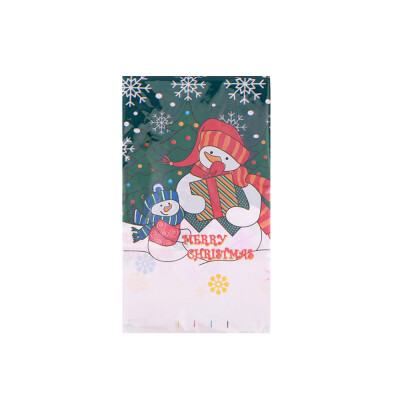 

Toponeto Tablecloth Disposable Merry Christmas Printed PVC Cartoon Tablewaer Fancy