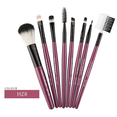 

8Pcsset Makeup Brushes Tools Kit Power Foundation Blush Eye Shadow Blending Fan Cosmetic Beauty Make Up Brush Maquiagem MKXJ