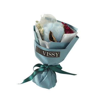 

In-car Dried Flowers Wrapped with Paper Arts&Crafts Mini Bouquet Gift Box Christmas Party Wedding Decoration