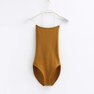 

New Fashion Backless Women Bodysuits Female Spaghetti Straps Summer Body Beach Suit Sexy Women Tops