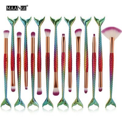 

6Pcs10pcs Makeup Brushes Make Up Foundation Eyebrow Eyeliner Blush Cosmetic Concealer Brushes
