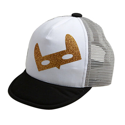 

New Style Baby Kids Girls Boys Cartoon Cap Mesh Baseball Cap Summer Adjustable Hat