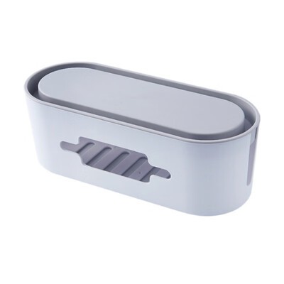 

home multi-purpose Charging Wire Tidy Organizer fire ABS plastic desktop network cable strip finishing wire box
