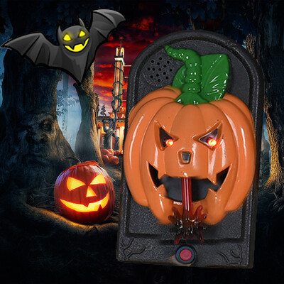 

Toponeto Halloween Prop Terror Scary Haunted house decoration Light LED toy Doorbell
