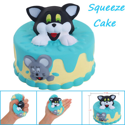 

Tailored Cute Whale Cat Cake Decor Slow Rising Kid Squeeze Relieve Anxiet Gift Toys