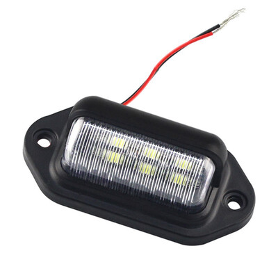 

2PCS 12V LED Number License Plate Light for Car Boats Motorcycle Automotive Aircraft RV Truck Trailer Exterior Lamps