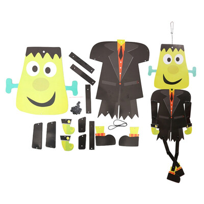 

Halloween Paper Diy Pendant 3d Skeleton Zombie Vampire Ornament Funny Festive Party Supplies Wedding DIY Decoration