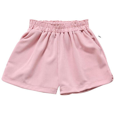 

Women Summer Drawstring Elastic Waist Solid Color Casual Loose Sports Shorts