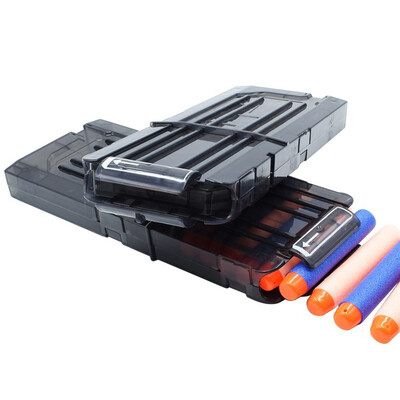 

12 Quick Reload Clip System Darts for Toy Gun Nerf N-strike Blaster