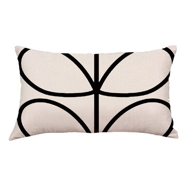 

〖Follure〗Geometry Painting Linen Cushion Cover Throw Pillow Case Sofa Home Decor