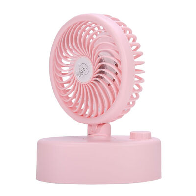 

Battery Operated Mini Oscillating Table Fan or USB Rechargeable Portable Small Desk Swiveling Fan