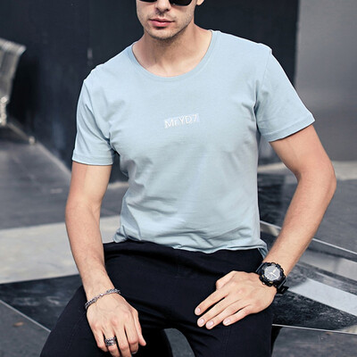 

Toponeto Fashion Mens Letter Printing Shirt Short Sleeve Casual T-Shirt Blouse Tops