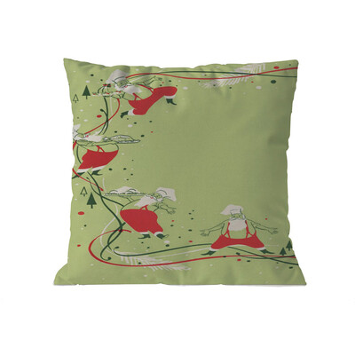 

Tailored Merry Christmas Pillow Cases Linen Sofa Cushion Cover Home Decor Pillow Core