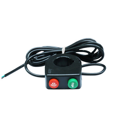

1E-bike Electric Bicycle Scooter Horn Button Switch Turn Headlight 2in1 3in1