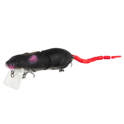 

Artificial Fishing Lure Plastic Mouse Lure Swimbait Special Tail Design Rat Fishing Bait Fishing Lure With Treble Hook