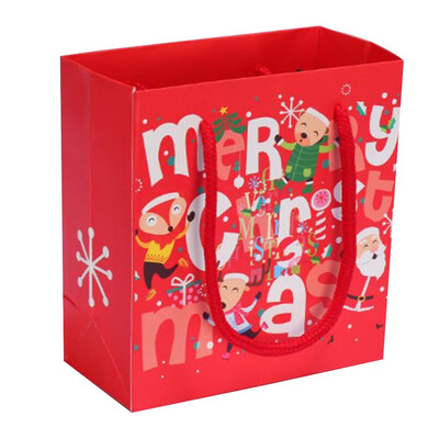 

Beautiful Christmas Gift Bag Santa Claus Tote Bag Gift Bag Candy Bag