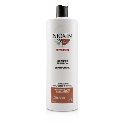 

NIOXIN - Derma Purifying System 4 Cleanser Shampoo Colored Hair Progressed Thinning Color Safe 1000ml338oz
