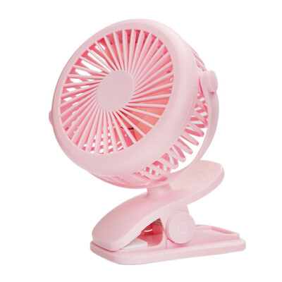 

2019 New USB 5V 5W Home Appliances Portable USB Charging Fan With Clip For Bedside Baby Stroller