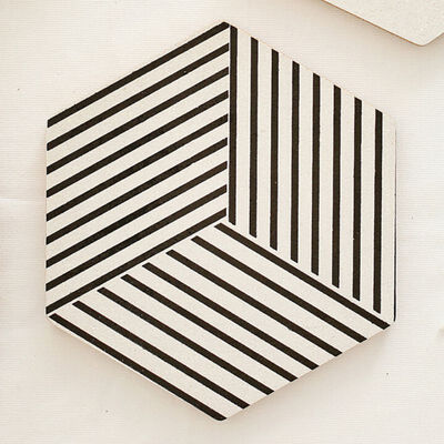 

2018 Creative English Geometric Series Cork Pot Mats Insulation Mats Simple Wind Place Mat Coasters Kitchen Accessories