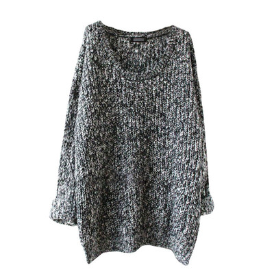 

2017 Autumn Winter Fashion Female Loose Sweaters Round Neck Women Sweaters Pullovers Long Sleeve Knitted Sweater