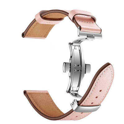 

〖Follure〗Butterfly buckle Leather Wrist Watch Strap Band For IWatch Apple Watch 38mm