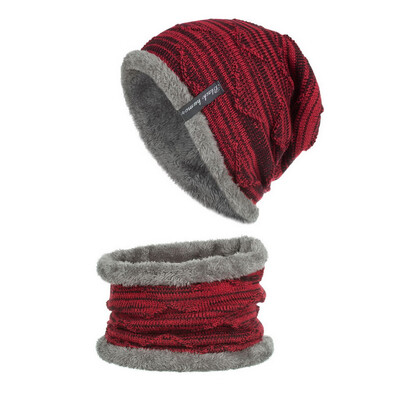 

Tailored 2 Pieces Unisex Knit Cap Head Hat Beanie Cap&Warm Outdoor Hat