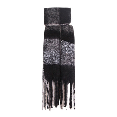 

Gobestart Womens Fashion Long Shawl Big Grid Winter Warm Large Scarf Wrap Long Scarves