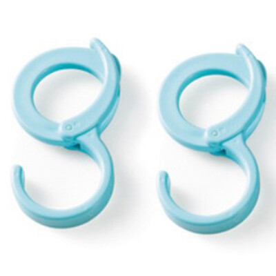 

2Pcs -Hook Hanging Clothes Hanger Coat Hooks Kitchen Tool  Hook Up Bathroom