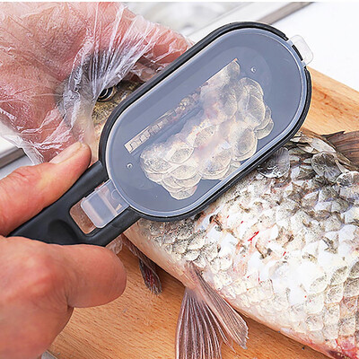

Gobestart New Practical Fish Scale Remover Scaler Scraper Cleaner Kitchen Tool Peeler